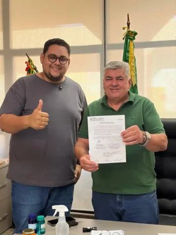Prefeito Dr. Adilson assina ordem de serviço para levar saneamento básico ao Distrito Industrial